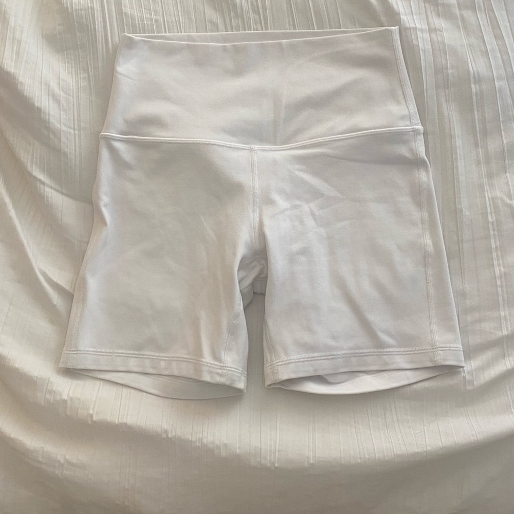Lululemon 6” Align Shorts White